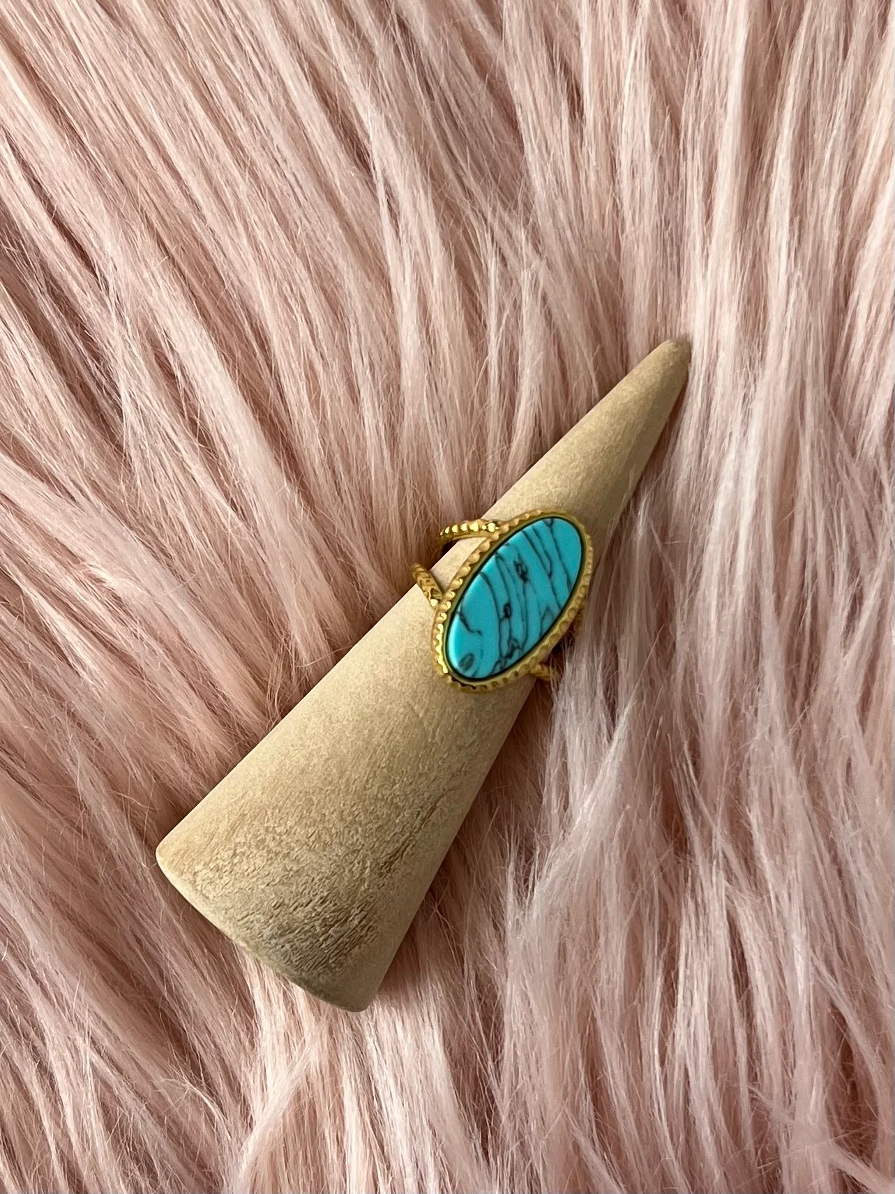 Azurea Turquoise Ring– Water Resistant - Image 2
