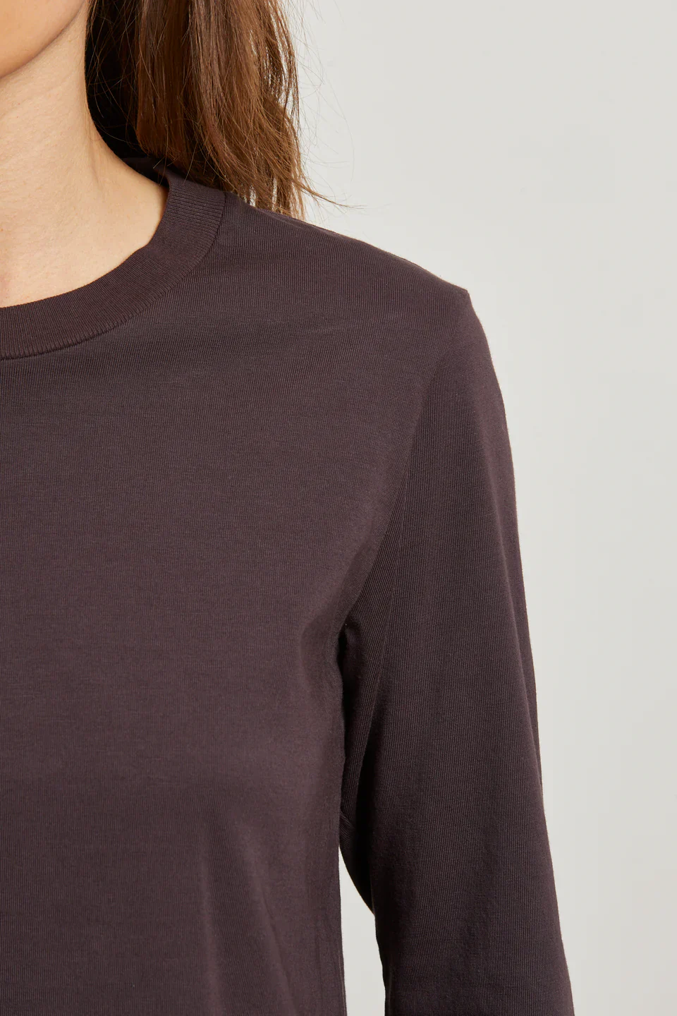 Bruce Cocoa Powder Long Sleeve Tee - Image 3