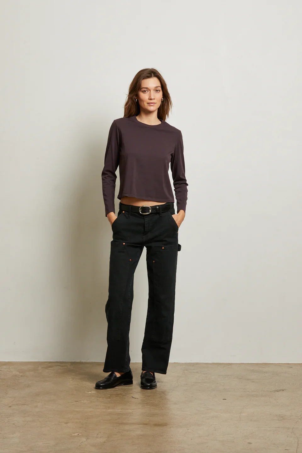 Bruce Cocoa Powder Long Sleeve Tee - Image 5