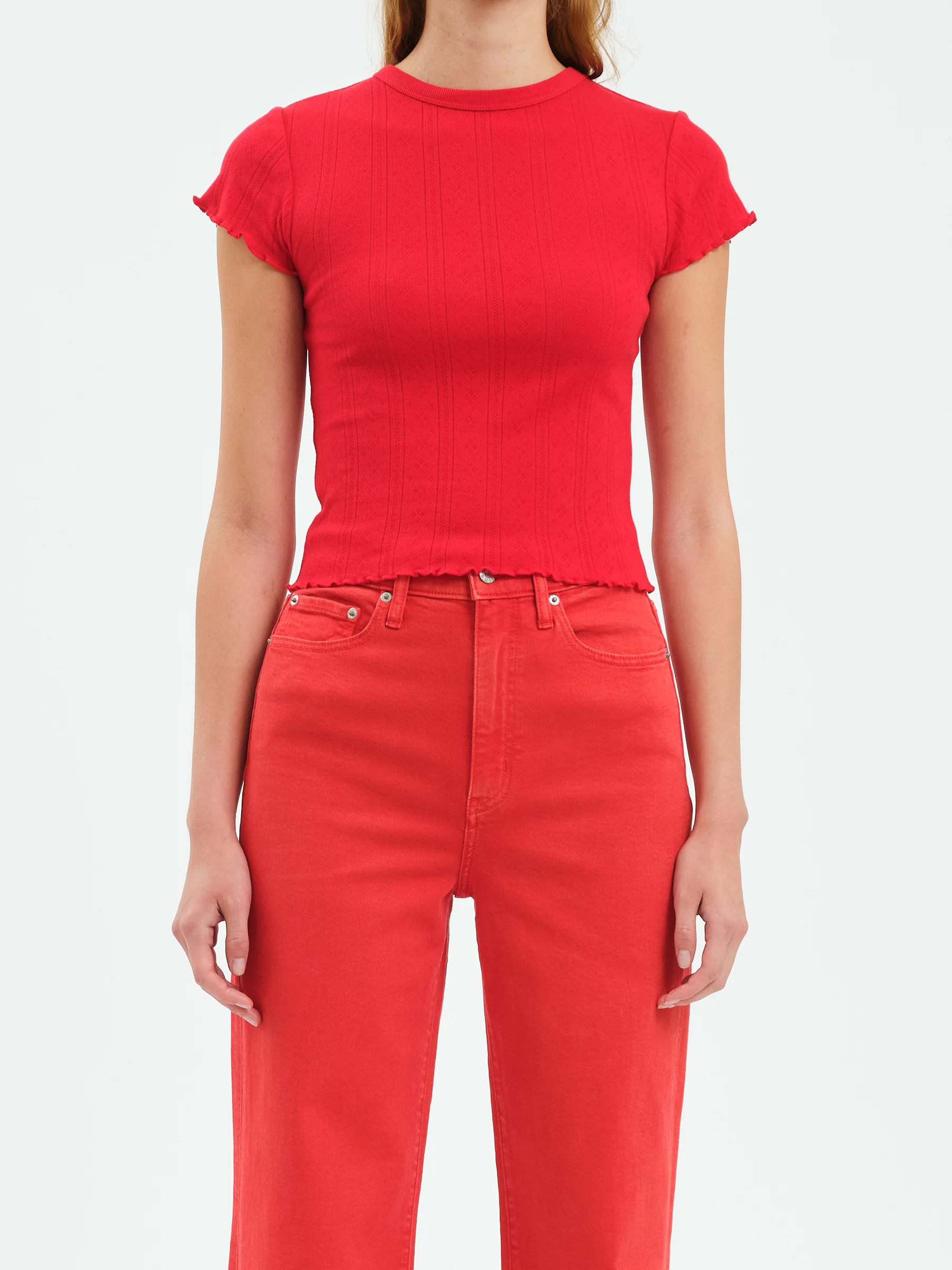 Daze Cherry Lily Top