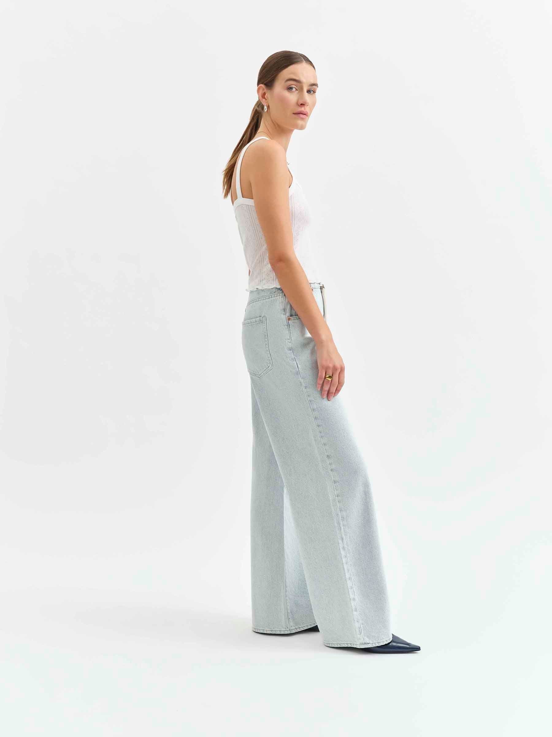 Daze Madison Mid Rise Wide Leg - Image 4