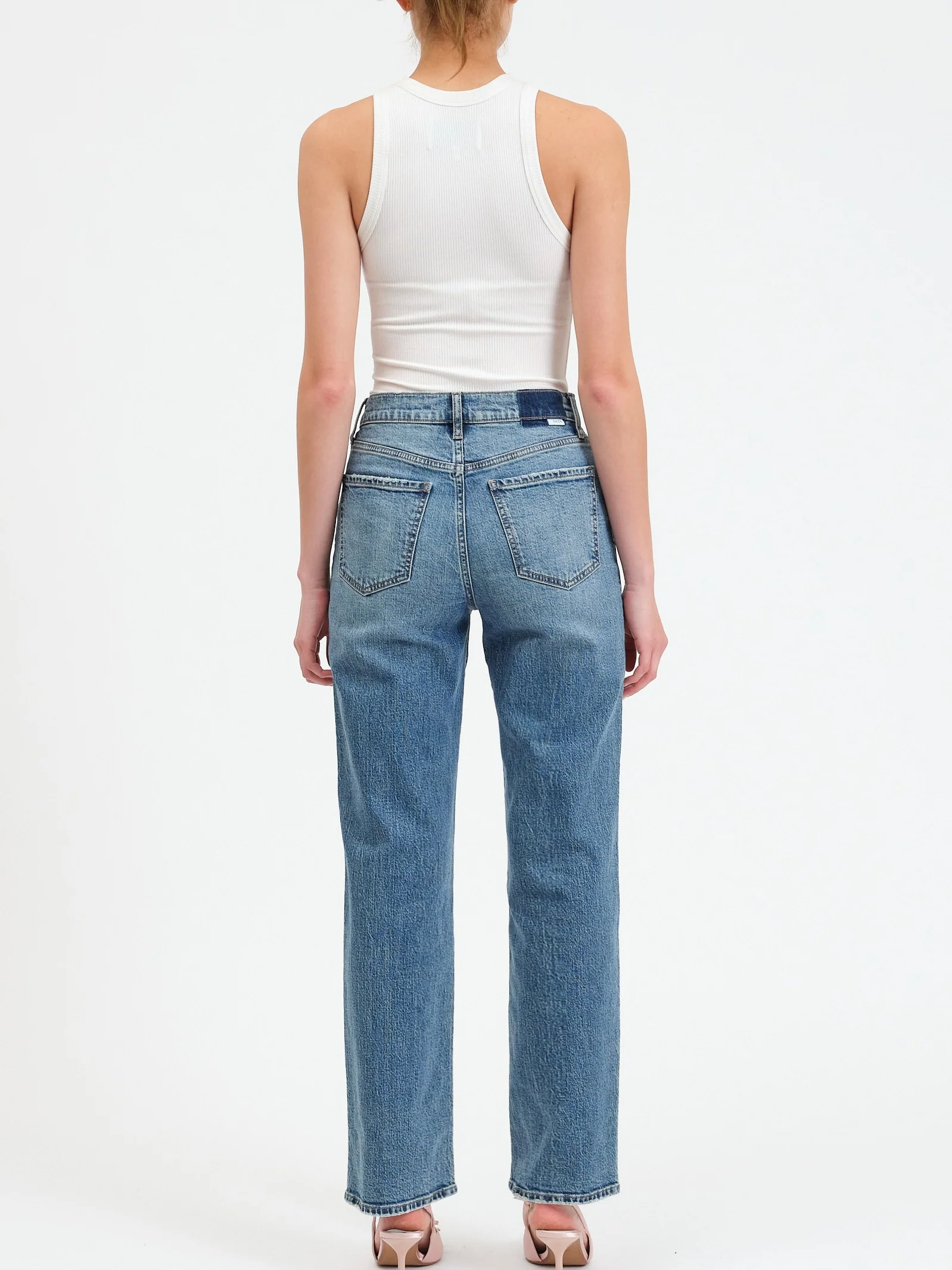 Daze Sundaze High Rise Vintage Straight Jean - Image 3