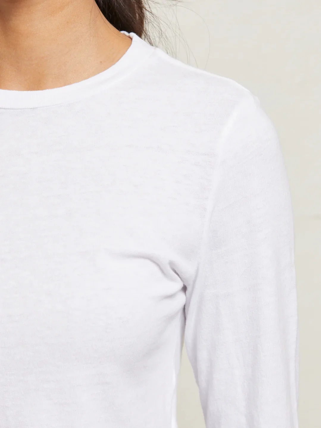 Jamie Recycled Cotton Long Sleeve Tee - Image 4