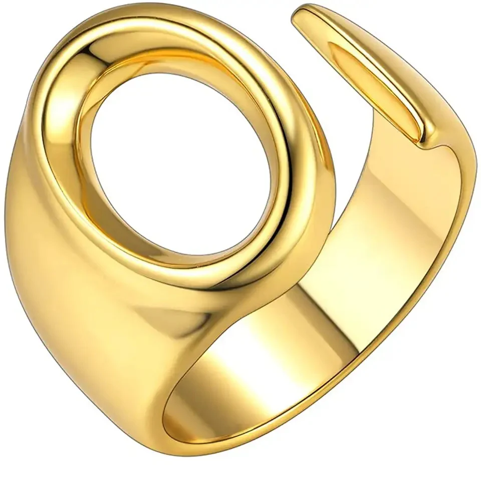Lido Bold Initial Ring - Image 6
