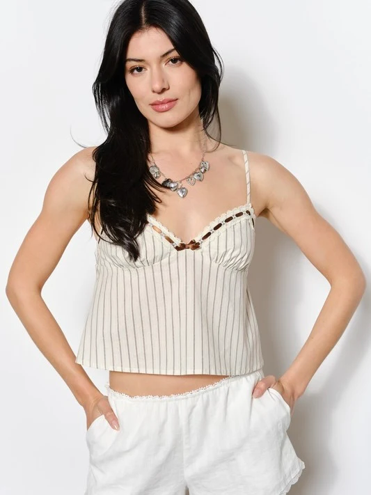 Risky Business Crop Top
