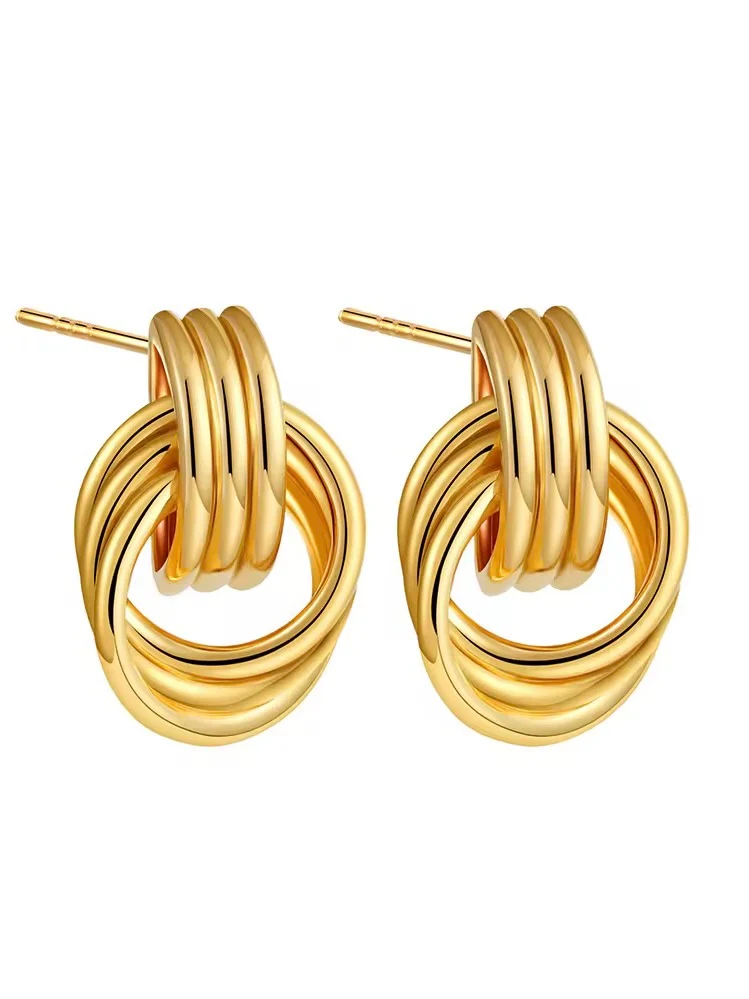 Savannah Love Knot Door Knocker Hoops