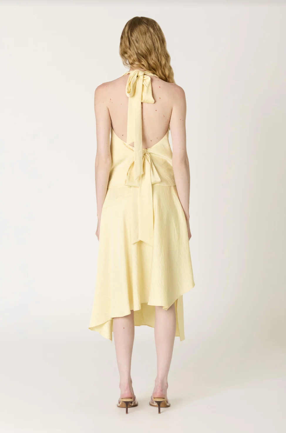 NIA Solana Butter Satin Halter Top - Image 3