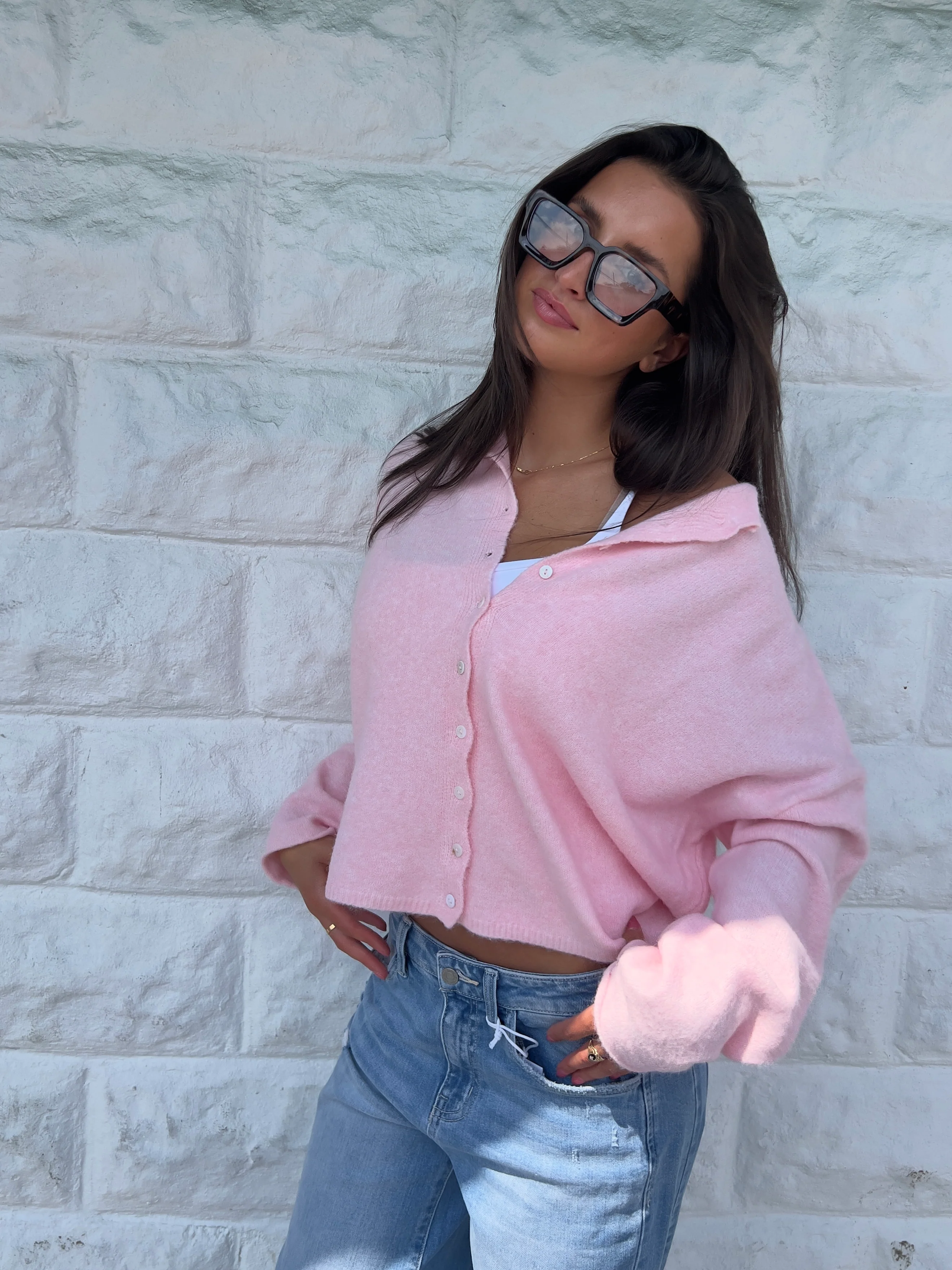 The Baby Pink It Girl Sweater - Image 3