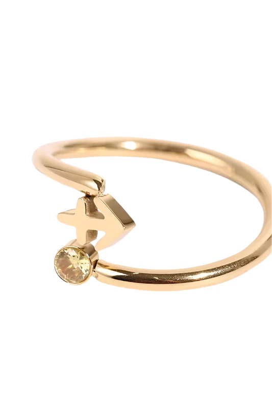 Zodiac Sign Stainless Steel Ring - Image 3